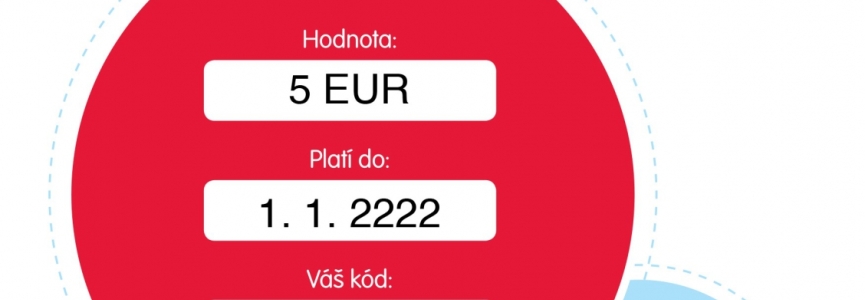 Nový poukaz MALL v hodnote 5 eur